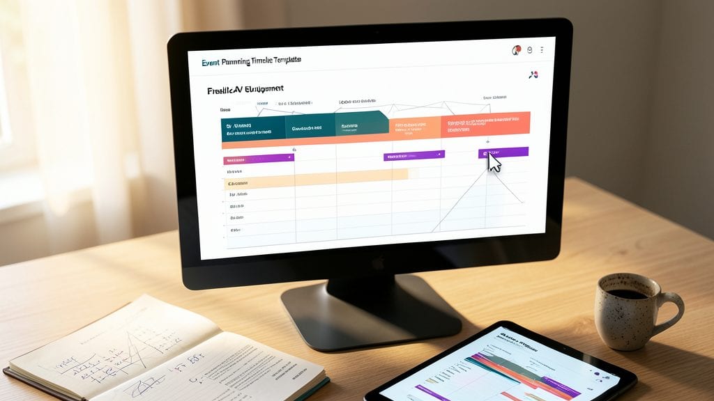 Event Planning Timeline Template